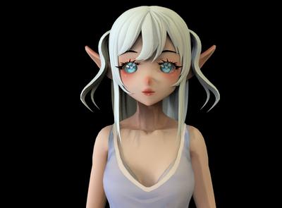 ArtStation - 3D Anime Girl | Artworks