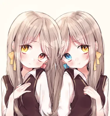 Сёстры-близняшки из аниме и манги | LorFen Anime | Дзен