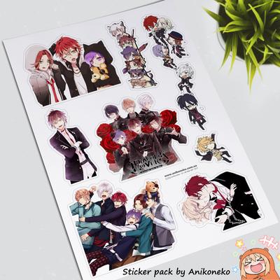 Закладка Дьявольские Возлюбленные/Diabolik Lovers (3) Купить в интернет  магазине AnimeStore4you.