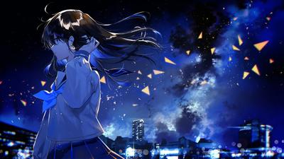anime, anime girls, dark, sky, outdoors | 2560x1440 Wallpaper - wallhaven.cc