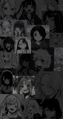 Black and white wallpapers anime | Фотографии профиля, Картины ренуара,  Винтаж постеры исполнителей