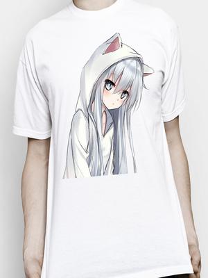 Аниме футболка в японском стиле харадзюку с принтом аниме тян  (ID#1641690735), цена: 590 ₴, купить на Prom.ua