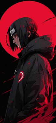 Athah Designs Anime Naruto Itachi Uchiha 13*19 inches Wall Poster Matte  Finish : Amazon.in