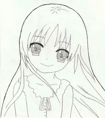 Рисунки карандашом девочки аниме легкие для начинающих (50 фото) » рисунки  для срисовки на Газ-квас.ком