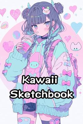 Kawaii Sketchbook: Cute anime girl blank drawing pad, manga artist  notebook, doodle journal: Gomez, Jessica M: Books - Amazon.com