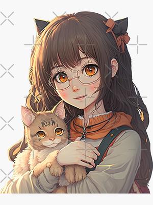 Cute Girl Anime Kawaii Watercolor Ilustration AI Generated Stock  Illustration - Illustration of drawing, cartoon: 274115160