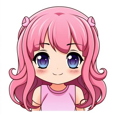 Cute Kawaii Anime Girl Chibi Style' Sticker | Spreadshirt