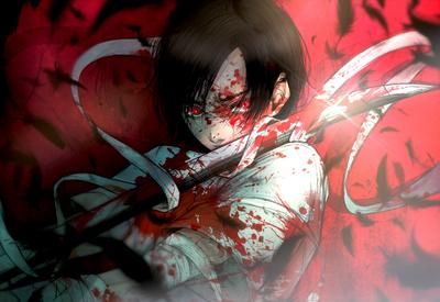 Фото Сая Кисараги / Saya Kisaragi из аниме Кровь-C / Blood-C, by kuroe