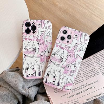 Cute Sleeping White Haired Anime Girl\" iPhone Case for Sale by Basilix |  Redbubble