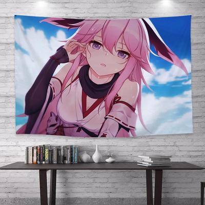 Anime Wallpaper Sexy Girl Tapestry Kawaii Decoration Home Decoration Anime  Printed Bed Cover Beautiful Tapestry декор на стену