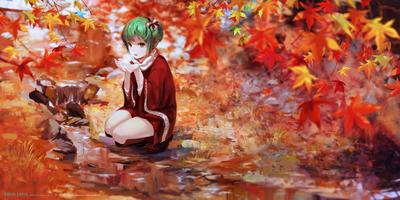 Осень в аниме(арты) | [Anime LAND] [RUS] Amino
