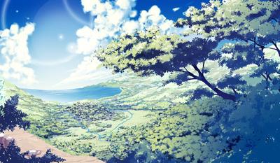 Anime 1920x1080 sky clouds blue landscape 5 Centimeters Per Second anime  Makoto Shinkai | Landscape wallpaper, Anime scenery, Scenery wallpaper