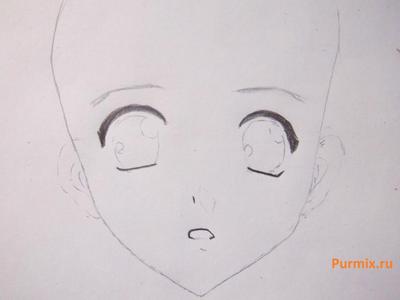Легкие рисунки аниме карандашом для начинающих (61 фото) 🔥 Прикольные  картинки и юмор