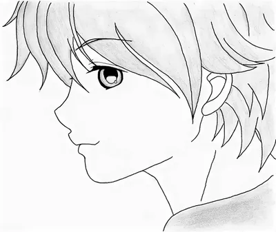 Как нарисовать аниме по шагам: уроки для начинающих, как рисовать  карандашом глаза, парня, девочку, Наруто и Саске