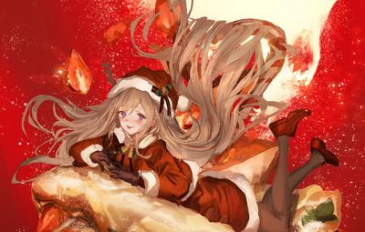 Anime Wallpapers Christmas For Desktop And Mobile Free Background, Festive  Picture, Festival, Dragon Boat Festival Background Image And Wallpaper for  Free Download