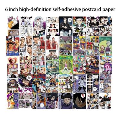 Купить Японское аниме 6x4 дюйма 20/30/40 шт. плакат наклейки на стену аниме  обои с принтом аниме наклейки украшение для подростковой комнаты | Joom
