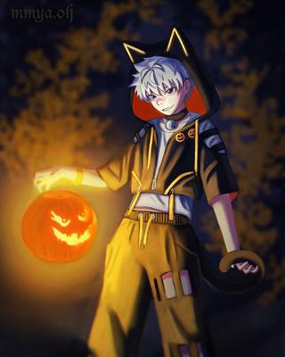 mmya_oh on X: \"Happy Halloween 🎃 #halloween2021 #HappyHalloween2021  #hunterxhunter #killua #art #anime #хантерххантер #киллуа #арт #хеллоуин  https://t.co/1nfs62S3r1\" / X
