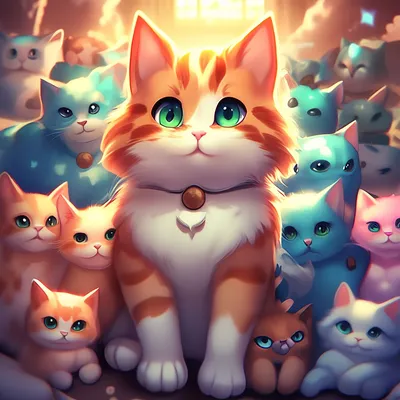 5 аниме, где одним из главных персонажей является кошка/кот! |  Executer_anime | Дзен