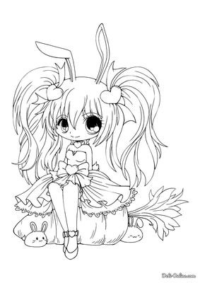 Кролик Anime Male Art, аниме мальчик, ребенок, животные, черные волосы png  | Klipartz