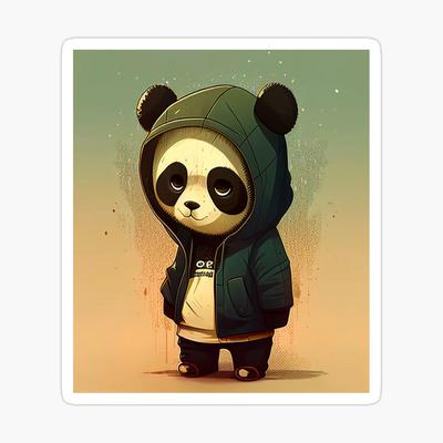Cute Panda Anime\" Poster for Sale by Nero9o | Redbubble