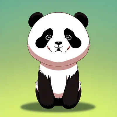 Panda Bear | Black hair anime guy, Cute anime boy, Cute anime guys