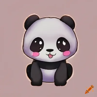 Cartoon Panda Bear Vector Illustration Digital Stock Vector (Royalty Free)  2302129351 | Shutterstock