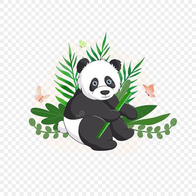 Giant Panda Anime Kawaii Japanese Panda' Sticker | Spreadshirt