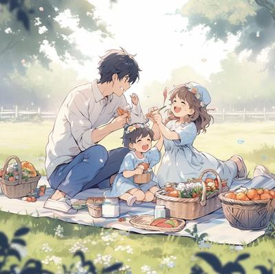 Family [anime st] | Anime drawings tutorials, Fantasy concept art, Family  sketch