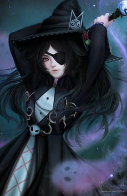 Anime Witch by KaffeeAutomat on DeviantArt