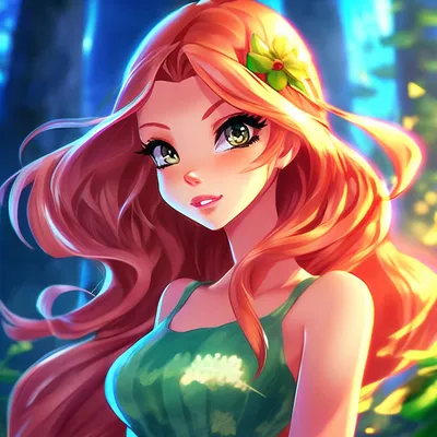 Beautiful Winx in anime style - YouLoveIt.com