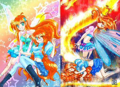 Winx Club Anime Dark Bloom by NgocHaChannel on DeviantArt