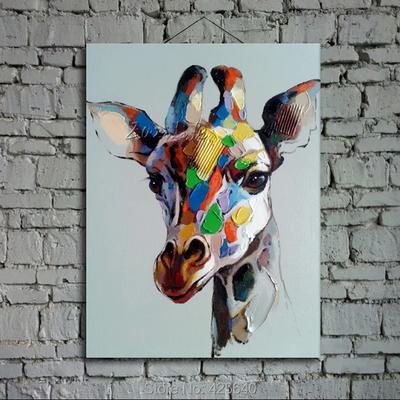 Картина по номерам Art on Canvas Красочная собака холст на подрамнике 40х50  см купить по цене 540 ₽ в интернет-магазине Детский мир