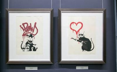 Певец Робби Уильямс выставит на Sotheby's три работы Бэнкси | The Art  Newspaper Russia — новости искусства