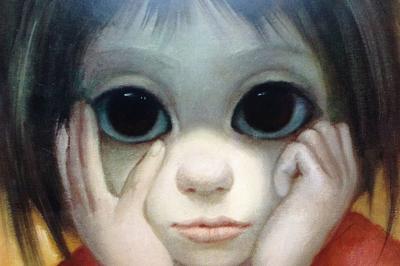Картина маслом «Большие глаза» Маргарет Кин | Журнал Ярмарки Мастеров