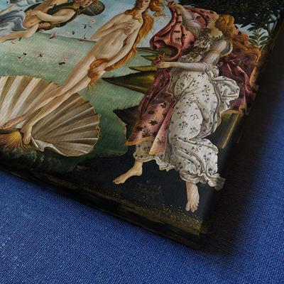Картины с обнаженными пейзажами, принты на холсте, морской пейзаж, Венера,  подробные сведения от Сандро Боттичелли, Рождение Венеры, c.1485 |  AliExpress