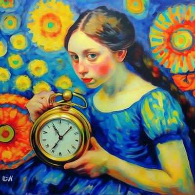 Описание картины Марка Захаровича Шагала «Часы» 👍 - Шагал Марк