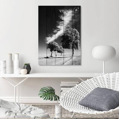 Картина \"Черно-белая 13\" на натуральном хлопковом холсте, на подрамнике, в  подарок для интерьера