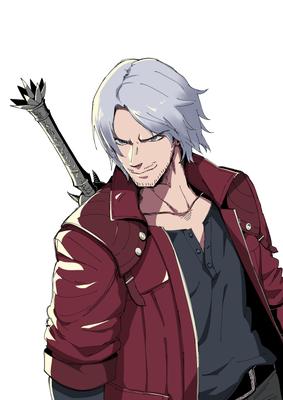 Dante - Devil May Cry - The Anime\" Sticker for Sale by Splatter-arts |  Redbubble
