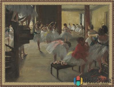 Эдгар Дега - Две танцовщицы в зеленых юбках, 1894, 79×139 см: Описание  произведения | Артхив