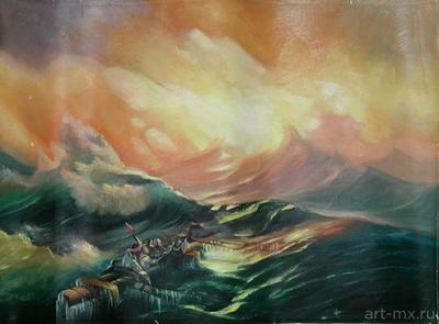 Картина Айвазовского «Девятый вал»: описание, история создания