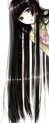 аниме девушка с длинными черными волосами, картинки фон картинки и Фото для  бесплатной загрузки