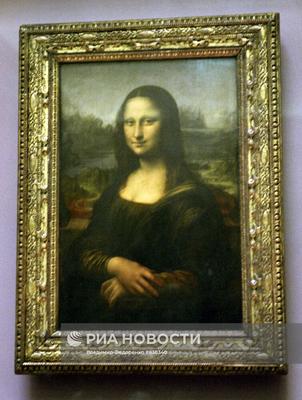 Картина, копия, холст, масло, Джоконда, Мона Лиза, 50×70,