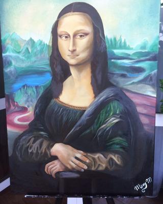 Картина Мона Лиза (Джоконда): 6 000 тг. - Живопись Алматы на Olx