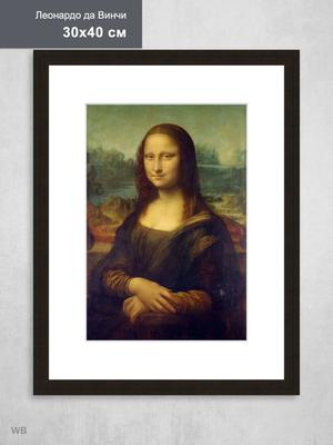 Картина на холсте Мона Лиза (Джоконда), Леонардо да Винчи (41475) |  Компанія Foxprint