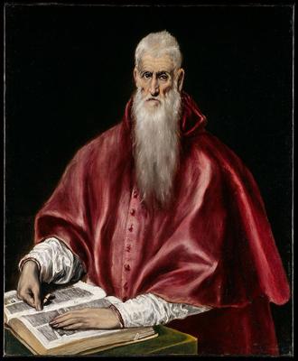 Святой Бернард (картина Эль Греко) — Википедия