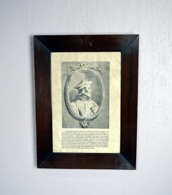 Картина-постер \"Газетная вырезка \" под стеклом — Каталог. Декор каталог