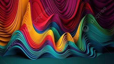 абстрактный фон искусства вырезки из бумаги в красочном 3d рендеринге, слой  фона, бумажный слой, гладкий; плавный фон картинки и Фото для бесплатной  загрузки