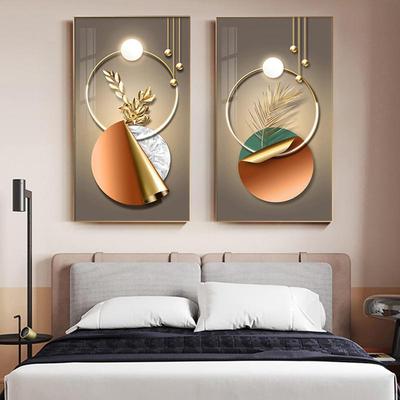Абстрактные геометрические картины на холсте для гостиной, спальни, постеры  и принты, современный роскошный золотой домашний декор, настенный постер –  лучшие товары в онлайн-магазине Джум Гик