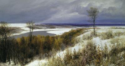 Ранний снег (картина Поленова) — Википедия