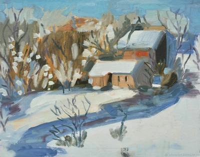 Картина «Первый снег», Александр Македонский